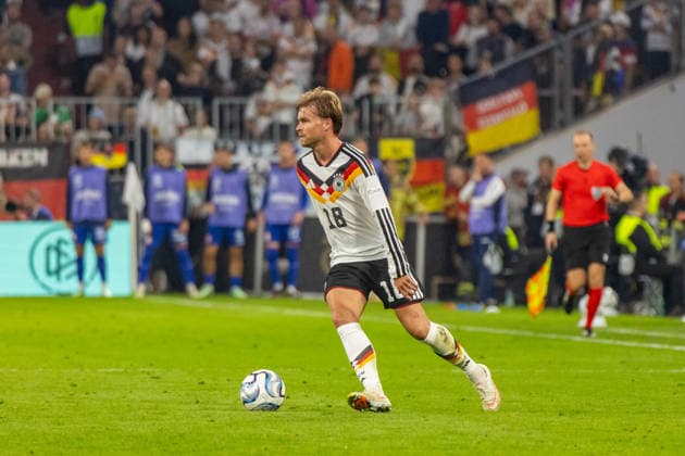 October 1, 2026 Germany vs. Serbia, Munich, October 1, 2026, Soccer, Nations League, 2026–2027 Season, Germany vs. Serbia, Maximilian Mittelstädt, Germany