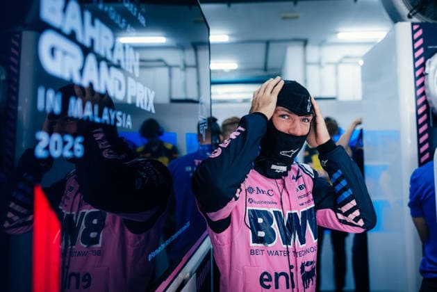 FORMULA 1 GULF AIR BAHRAIN GRAND PRIX IN MALAYSIA 2026 Pierre Gasly (BWT Alpine F1 Team, 10) getting ready in the garage ahead of FP1 at the Bahrain GP in Malaysia 2026 02 10 2026