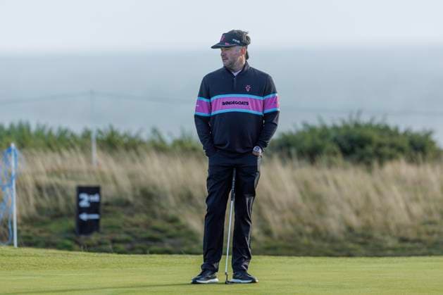 RECORD DATE NOT STATED 2nd October 2026; Kingsbarns Golf Links, St Andrews, Scotland; DP World Tour Golf, Alfred Dunhill Links Championship, Day 2; Bubba Watson of USA putts on the first green DavidxYoung