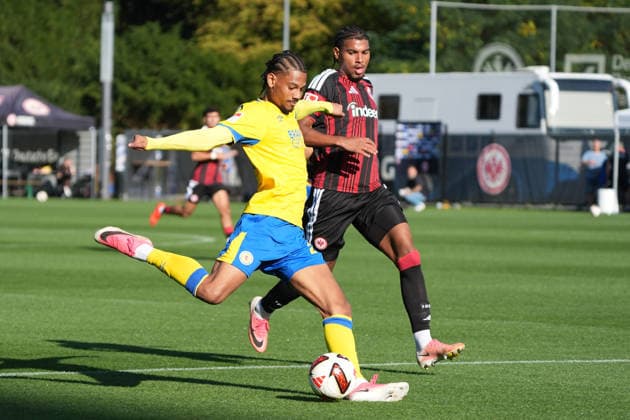 Sidi Sane, Eintracht Braunschweig, 24, starting October 2, 2026, Bundesliga, 2026–27 season, Eintracht Frankfurt vs. Eintracht Braunschweig, Deutsche Bank Park, training field, friendly match