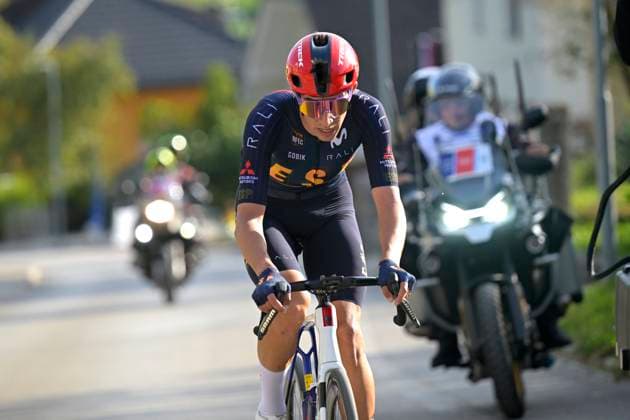 UEC 2026 Road European Championships Ljubljana 02 10 2026 LJUBLJANA, SLOVENIA - OCTOBER 02 : Alvarez Hector (ESP) during the Men U23 cycling road race at the 2026 UEC Road European Championships. An UCI Continental Championships cycling race of 141,9 km with start in Ljubljana and finish in Sencur on October 2, 2026 in Ljubljana, Slovenia, 02 10 2026 Ljubljana Slovenia  Copyright: xIvanxBenedettox
