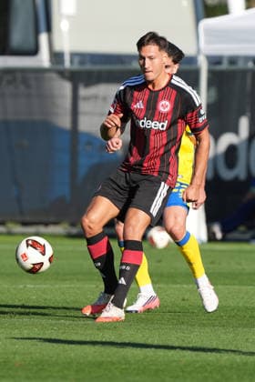Younes Ebnoutalib Eintracht Frankfurt October 2, 2026 Bundesliga, Season 26–27 Eintracht Frankfurt vs. Eintracht Braunschweig, Deutsche Bank Park, Training Field, Friendly Match
