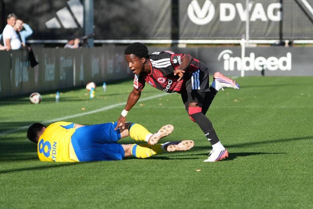 Lawrence Setordije: Eintracht Frankfurt Falls to Eintracht Braunschweig in a Head-to-Head Match Against Mehmet Aydin October 2, 2026 Bundesliga, Season 26–27 Eintracht Frankfurt vs. Eintracht Braunschweig, Deutsche Bank Park, Training Field, Friendly Match