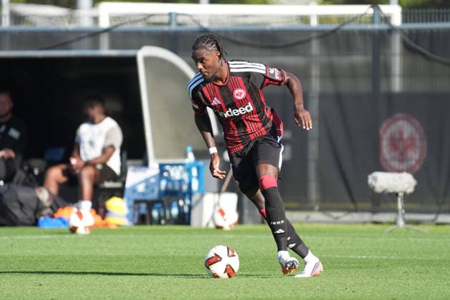Lilian Brassier, Eintracht Frankfurt, October 2, 2026, Bundesliga, Season 26–27, Eintracht Frankfurt vs. Eintracht Braunschweig, Deutsche Bank Park, Training Field, Friendly Match