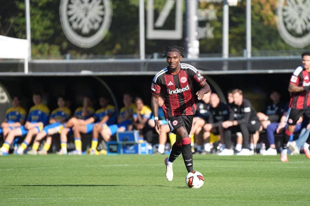 Lilian Brassier, Eintracht Frankfurt, October 2, 2026, Bundesliga, Season 26–27, Eintracht Frankfurt vs. Eintracht Braunschweig, Deutsche Bank Park, Training Field, Friendly Match