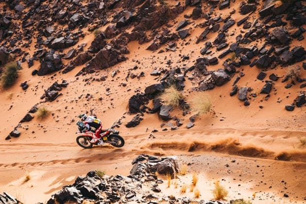 W2RC - RALLYE DU MAROC 2026 11 CORNEJO Ignacio (chi), Hero Motosports Team Rally, Hero 450 Rally, FIM W2RC, Rally GP, action during the Stage 4 of the Rallye du Maroc 2026, 4th round of the 2026 WR2C Championship from October 2, 2026 around Zagora, Morocco - AgadirMorocco  Copyright: xDamienxSaulnierx