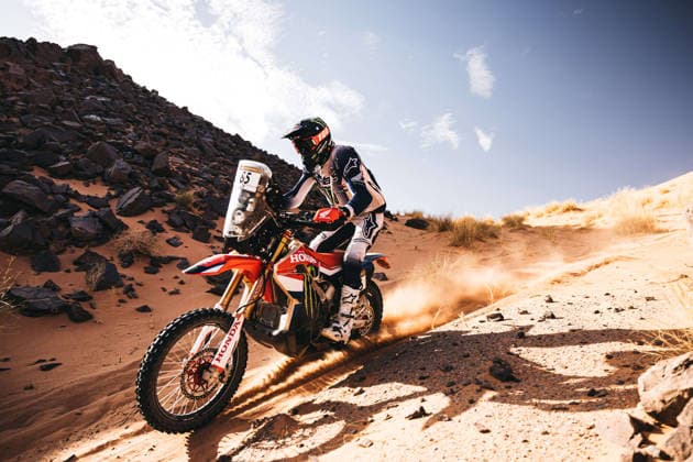 W2RC - RALLYE DU MAROC 2026 85 CAMPBELL Preston (usa), Monster Energy Honda HRC, Honda CRF 450, FIM W2RC, Rally 2, action during the Stage 4 of the Rallye du Maroc 2026, 4th round of the 2026 WR2C Championship from October 2, 2026 around Zagora, Morocco - AgadirMorocco  Copyright: xDamienxSaulnierx