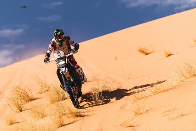W2RC - RALLYE DU MAROC 2026 19 LUCCI Paolo (ita), BAS World KTM Team, KTM 450 Rally Factory Replica, FIM W2RC, Rally 2, action during the Stage 4 of the Rallye du Maroc 2026, 4th round of the 2026 WR2C Championship from October 2, 2026 around Zagora, Morocco - AgadirMorocco  Copyright: xDamienxSaulnierx