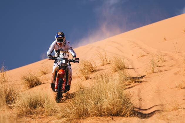 W2RC - RALLYE DU MAROC 2026 41 BARBOSA Ruy (chi), HT Rally Raid, Honda CRF 450, FIM W2RC, Rally 2, action during the Stage 4 of the Rallye du Maroc 2026, 4th round of the 2026 WR2C Championship from October 2, 2026 around Zagora, Morocco - AgadirMorocco  Copyright: xDamienxSaulnierx