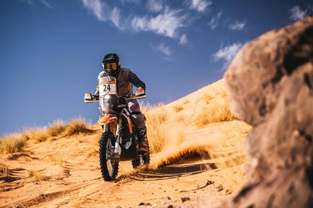 W2RC - RALLYE DU MAROC 2026 24 PELLICER Alfredo (esp), Xraids Experience, KTM 450 Rally Factory Replica, FIM W2RC, Rally 2 J, action during the Stage 4 of the Rallye du Maroc 2026, 4th round of the 2026 WR2C Championship from October 2, 2026 around Zagora, Morocco - AgadirMorocco  Copyright: xDamienxSaulnierx