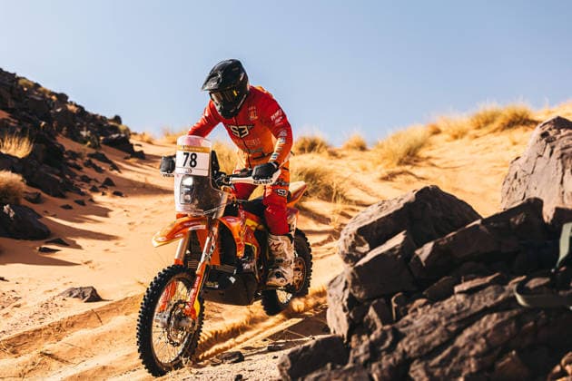 W2RC - RALLYE DU MAROC 2026 78 LLEDO Arnau (esp), PedregÃ Racing Team, KTM 450 Rally Factory Replica, FIM W2RC, Rally 2 J, action during the Stage 4 of the Rallye du Maroc 2026, 4th round of the 2026 WR2C Championship from October 2, 2026 around Zagora, Morocco - AgadirMorocco  Copyright: xDamienxSaulnierx