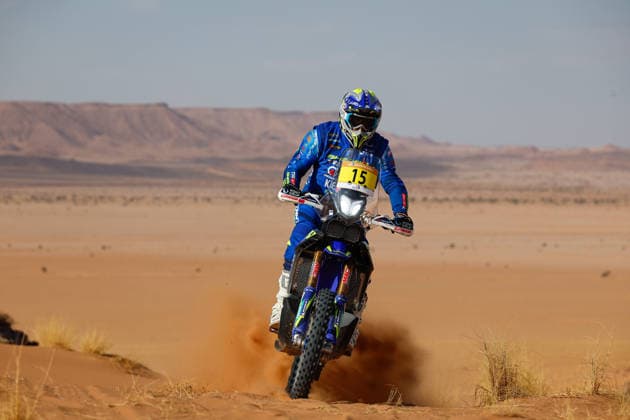 W2RC - RALLYE DU MAROC 2026 15 SANTOLINO Lorenzo (esp), Sherco TVS Rally Factory, Sherco 450 Rally, Rally GP, action, during the Stage 4 of the Rallye du Maroc 2026, 4th round of the 2026 WR2C Championship from October 2, 2026 around Zagora, Morocco - AgadirMorocco  Copyright: xFREDERICxLExFLOCxHx
