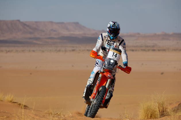 W2RC - RALLYE DU MAROC 2026 14 DOCHERTY Michael (rsa), Hero Motosports Team Rally, Hero 450 Rally, FIM W2RC, Rally 2, action, during the Stage 4 of the Rallye du Maroc 2026, 4th round of the 2026 WR2C Championship from October 2, 2026 around Zagora, Morocco - AgadirMorocco  Copyright: xFREDERICxLExFLOCxHx