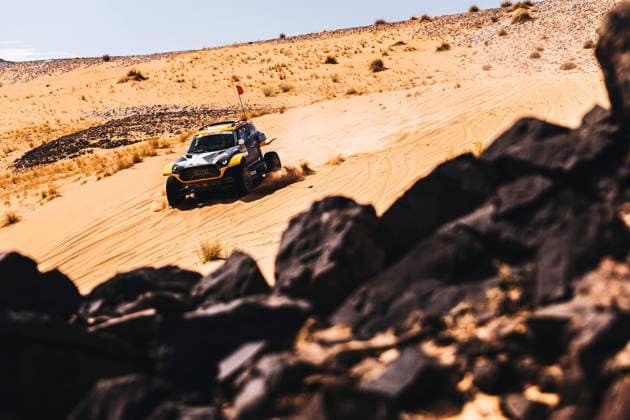 W2RC - RALLYE DU MAROC 2026 222 DE MEVIUS Guillaume (bel), BAUMEL Mathieu (fra), X-Raid Mini JCW 3.0i, X-Raid Team, FIA W2RC, ULT T1+, action during the Stage 4 of the Rallye du Maroc 2026, 4th round of the 2026 WR2C Championship from October 2, 2026 around Zagora, Morocco - AgadirMorocco  Copyright: xDamienxSaulnierx