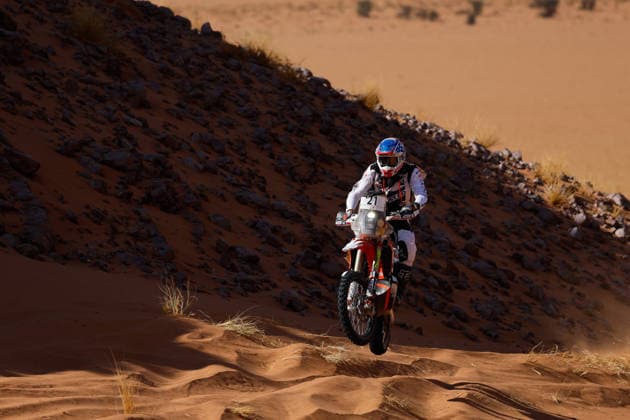 W2RC - RALLYE DU MAROC 2026 21 LEPAN Jean Loup (fra), Duust Rally Team, KTM 450 Rally Factory Replica, FIM W2RC, Rally 2, action, during the Stage 4 of the Rallye du Maroc 2026, 4th round of the 2026 WR2C Championship from October 2, 2026 around Zagora, Morocco - AgadirMorocco  Copyright: xFREDERICxLExFLOCxHx