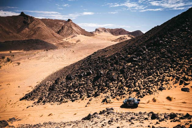 W2RC - RALLYE DU MAROC 2026 233 CAVIGLIASSO Nicolas (arg), PERTEGARINI Valentina (arg), Toyota Hilux, SVR, ULT T1+, action during the Stage 4 of the Rallye du Maroc 2026, 4th round of the 2026 WR2C Championship from October 2, 2026 around Zagora, Morocco - AgadirMorocco  Copyright: xDamienxSaulnierx