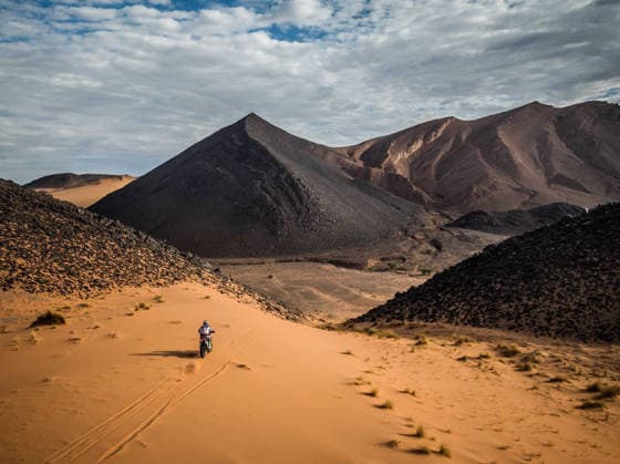 W2RC - RALLYE DU MAROC 2026 84 VENTURA Martim (por), Monster Energy Honda HRC, Honda CRF 450, FIM W2RC, Rally 2, action, during the Stage 4 of the Rallye du Maroc 2026, 4th round of the 2026 WR2C Championship from October 2, 2026 around Zagora, Morocco - AgadirMorocco  Copyright: xFREDERICxLExFLOCxHx