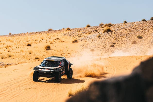 W2RC - RALLYE DU MAROC 2026 219 LOEB SÃ bastien (fra), BOULANGER Edouard (fra), Dacia Sandrider, The Dacia Sandriders, FIA W2RC, ULT T1+, action during the Stage 4 of the Rallye du Maroc 2026, 4th round of the 2026 WR2C Championship from October 2, 2026 around Zagora, Morocco - AgadirMorocco  Copyright: xDamienxSaulnierx
