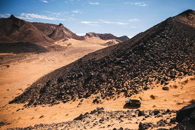 W2RC - RALLYE DU MAROC 2026 222 DE MEVIUS Guillaume (bel), BAUMEL Mathieu (fra), X-Raid Mini JCW 3.0i, X-Raid Team, FIA W2RC, ULT T1+, action during the Stage 4 of the Rallye du Maroc 2026, 4th round of the 2026 WR2C Championship from October 2, 2026 around Zagora, Morocco - AgadirMorocco  Copyright: xDamienxSaulnierx