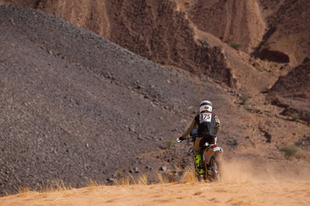 W2RC - RALLYE DU MAROC 2026 175 MARTIN Albert (esp), Triumph Spain, X Triumph TF 450 Rally, FIM W2RC, Rally 3 MM, action, during the Stage 4 of the Rallye du Maroc 2026, 4th round of the 2026 WR2C Championship from October 2, 2026 around Zagora, Morocco - AgadirMorocco  Copyright: xFREDERICxLExFLOCxHx