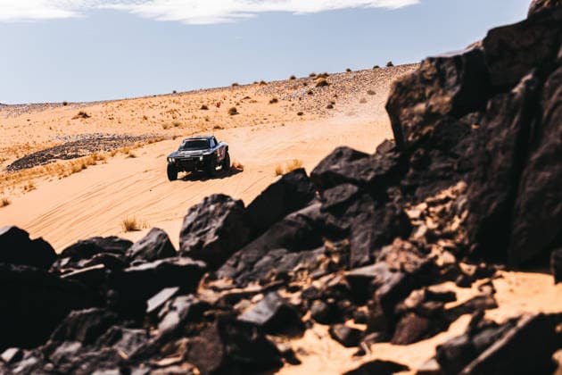 W2RC - RALLYE DU MAROC 2026 212 GUTIERREZ Cristina (esp), SOLÃÄ Marc (esp), Santana 400 T1+, Santana Racing Team, ULT T1+, action during the Stage 4 of the Rallye du Maroc 2026, 4th round of the 2026 WR2C Championship from October 2, 2026 around Zagora, Morocco - AgadirMorocco  Copyright: xDamienxSaulnierx