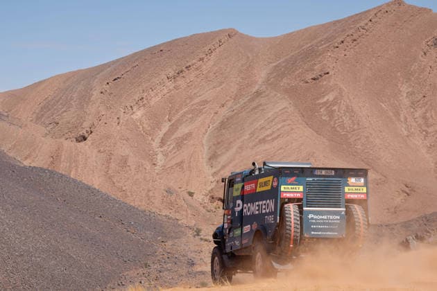W2RC - RALLYE DU MAROC 2026 600 MACIK Martin (cze), TOMASEK Frantisek (cze), SVANDA David (cze), MM Technology Dakar Evo4, MM Technology, TRK T5.1, action, during the Stage 4 of the Rallye du Maroc 2026, 4th round of the 2026 WR2C Championship from October 2, 2026 around Zagora, Morocco - AgadirMorocco Copyright: xFREDERICxLExFLOCxHx