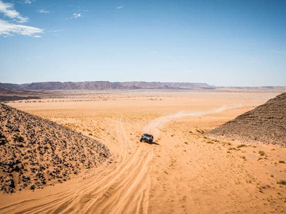 W2RC - RALLYE DU MAROC 2026 299 AL ATTIYAH Nasser (qat), LURQUIN Fabian (bel), Dacia Sandrider, The Dacia Sandriders, FIA W2RC, ULT T1+, action, during the Stage 4 of the Rallye du Maroc 2026, 4th round of the 2026 WR2C Championship from October 2, 2026 around Zagora, Morocco - AgadirMorocco Copyright: xFREDERICxLExFLOCxHx