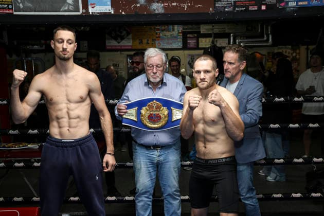 Boxing: Boxing in the North, Waage, Hamburg, October 2, 2026 WBF World Championship Dennis Krieger (GER) vs. Dorde Krsmanovic (BIH), Hamburg, Germany