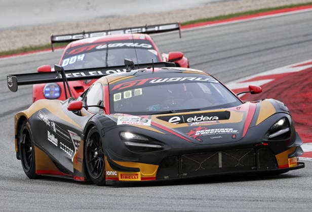 GT World Challenge Europe powered by AWS Barcelona 2026 Simon Gachet of CSA Racing drives a McLaren 720S GT3 EVO during free practice 1 of the GT World Challenge powered by AWS 2026 at the Barcelona-Catalunya Circuit in Barcelona, Spain, on October 2, 2026. Barcelona Barcelona Spain  Copyright: xUrbanandsportx originalFilename:valls-gtworldc261102_nptwE.jpg