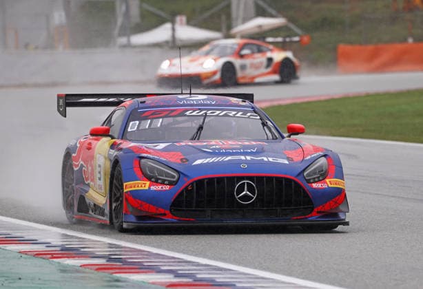 GT World Challenge Europe powered by AWS Barcelona 2026 Daniel Juncadella, of Mercedes-AMG Team Verstappen Racing, drives a Mercedes-AMG GT3 EVO during free practice 2 of the GT World Challenge Europe powered by AWS 2026 at the Barcelona-Catalunya Circuit in Barcelona, Spain, on October 2, 2026. Barcelona Barcelona Spain  Copyright: xUrbanandsportx originalFilename:valls-gtworldc261102_nplkA.jpg