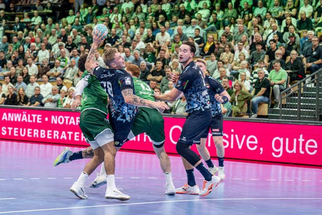 OPEL Handball Bundesliga: HSG Wetzlar vs. Rhein Neckar Löwen, October 2, 2026; Edwin Aspenbäck (Rhein Neckar Löwen), 78; Robert Timmermeister (Rhein Neckar Löwen), 7; Ahmed Nafea (HSG Wetzlar), 79, Tomas Piroch, HSG Wetzlar, 13 OPEL Handball Bundesliga: HSG Wetzlar vs. Rhein Neckar Löwen, Wetzlar, October 2, 2026 Copyright: xBEAUTIFULxSPORTS Roeczeyx