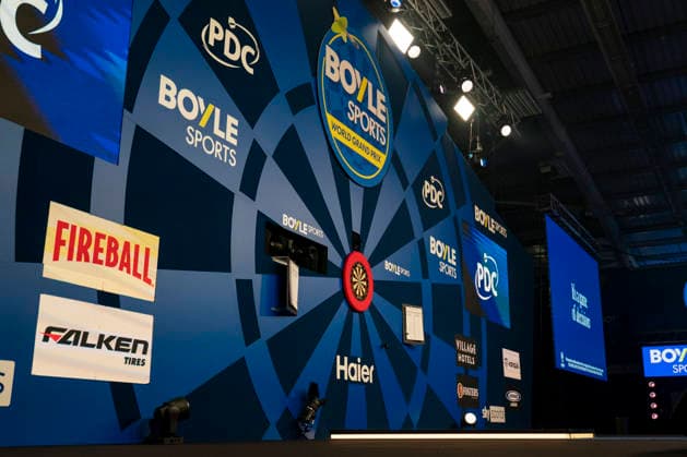 2026 BOYLE Sports World Grand Prix General view inside the Mattioli Arena before the 2026 Boyle Sports World Grand Prix Quarter-Finals at Mattioli Arena, Leicester, United Kingdom on 2 October 2026 Credit: Alex Young Every Second Media Editorial use only. All images are copyright Every Second Media Limited. No images may be reproduced without prior permission. Copyright: xIMAGO EveryxSecondxMediax ESM-2197-0001 AlexxYoungx xEveryxSecondxMediax