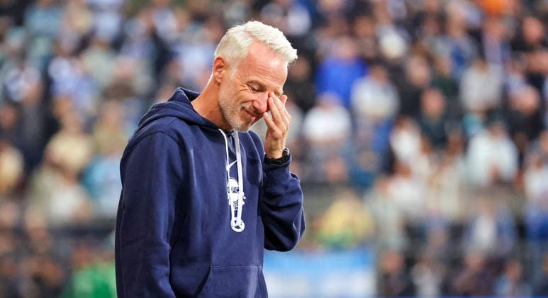 October 2, 2026, Germany, Stuttgart, Soccer, Regionalliga Südwest, SV Stuttgarter Kickers vs. Kickers Offenbach, OFC Coach Mark Zimmermann