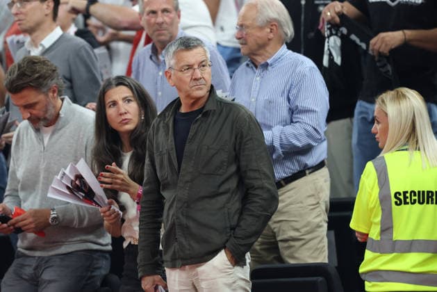 Herbert Hainer, President of FC Bayern Munich, GER, FC Bayern Basketball vs. Partizan Mozzart Bet Belgrade, Basketball, EuroLeague, Matchday 3, 2026–2027 Season, October 2, 2026, GER, FC Bayern Basketball vs. Partizan Mozzart Bet Belgrade, Basketball, EuroLeague, Matchday 3, 2026–2027 Season, October 2, 2026, Munich Copyright: xEibner-Pressefoto JennixMaulx EP_JML