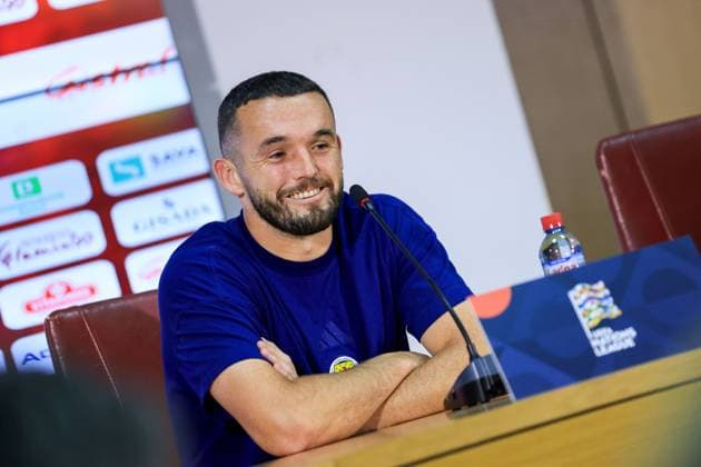 Scotland captain John McGinn Scotland press conference, PK, Pressekonferenz International Football, National Arena Todor, Proeski, Skopje, North Macedonia - 02 Oct 2026Skopje National Arena Todor Proeski North Macedonia  Copyright: xNikolaxKrstic Shutterstockx 17177971o