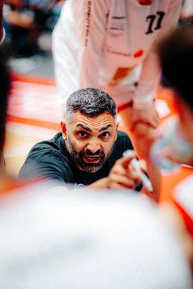 BB 2BL SBB Boerde Baskets vs. Giessen 46ers Achmadschah Zazai SBB Boerde Baskets during the 2026–2027 season in the 2nd Barmer Basketball Bundesliga Pro A on Matchday 2, SBB Baskets and Giessen 46ers at the Wolfgang Lakenmacher Hall on October 2, 2026, in Magdeburg, Saxony-Anhalt, Germany