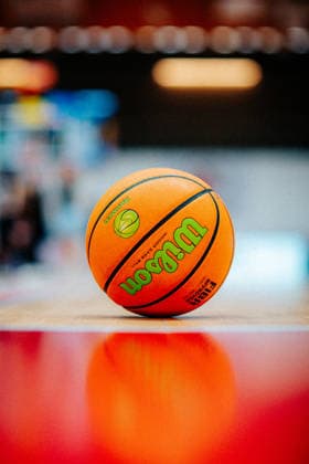 BB 2BL SBB Boerde Baskets vs. Giessen 46ers – Symbolic image, promotional photo, league ball (Wilson) during the 2026–2027 season in the 2nd Barmer Basketball Bundesliga Pro A on Matchday 2: SBB Baskets vs. Giessen 46ers at the Wolfgang Lakenmacher Halle on October 2, 2026, in Magdeburg, Saxony-Anhalt, Germany