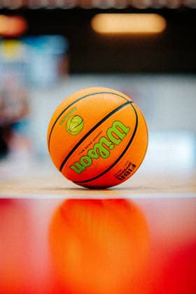BB 2BL SBB Boerde Baskets vs. Giessen 46ers – Symbolic image, promotional photo, league ball (Wilson) during the 2026–2027 season in the 2nd Barmer Basketball Bundesliga Pro A on Matchday 2: SBB Baskets vs. Giessen 46ers at the Wolfgang Lakenmacher Halle on October 2, 2026, in Magdeburg, Saxony-Anhalt, Germany