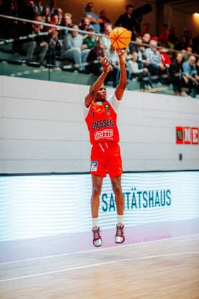 BB 2BL SBB Boerde Baskets Giessen 46ers Nigel Scantlebury GIESSEN 46ers during the 2026–2027 season in the 2nd Barmer Basketball Bundesliga Pro A on Matchday 2, SBB Baskets and Giessen 46ers at the Wolfgang Lakenmacher Hall on October 2, 2026, in Magdeburg, Saxony-Anhalt, Germany