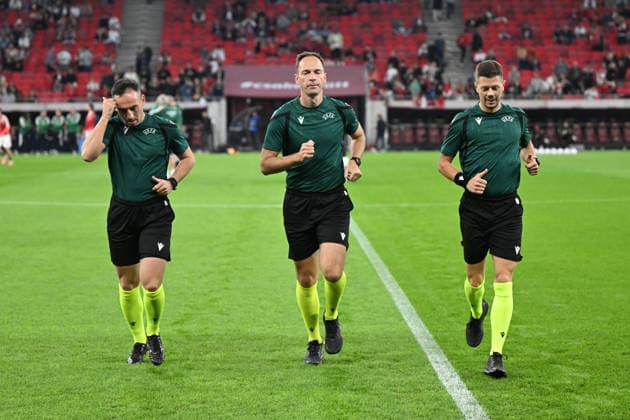 IPA89229349 - Third referee for the Nations League match on Matchday 3, League B, Group B2, between Hungary and Georgia, on October 2, 2026, at the Puskás Arena in Budapest, Hungary  Copyright: xVincenzoxOrlando IPAxSportx xx IPA89229349