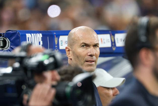 2026 27 UEFA Nations League football match between France and Italy Zinedine Zidane Head Coach of France during the 2026 27 UEFA Nations League football match between France and Italy on October 2, 2026, at the Stade de France in Paris. PARIGI Stadio De France Parigi Francia Copyright: xFABIOxSASSOxFabioxSassox Francia Italia2026_10_02Fabio Sasso5047