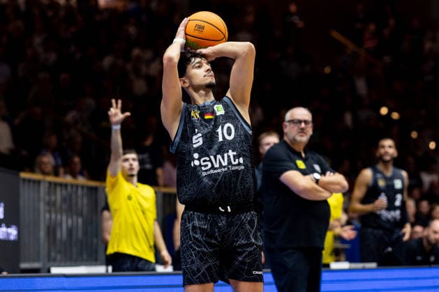 HAKRO Merlins Crailsheim Tigers Tübingen, Men s, 2nd Bundesliga, Barmer 2 Basketball Bundesliga, Pro A, Matchday 2, 2026–2027 Season, October 2, 2026: Nico Santana Mojica, Tigers Tübingen, 10 three-pointers