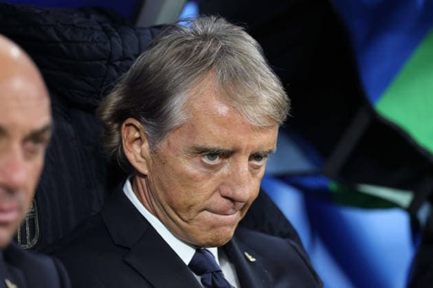 2026 27 UEFA Nations League football match between France and Italy Roberto Mancini Head Coach of Italy during the 2026 27 UEFA Nations League football match between France and Italy on October 2, 2026, at the Stade de France in Paris. PARIGI Stadio De France Parigi Francia Copyright: xFABIOxSASSOxFabioxSassox Francia Italia2026_10_02Fabio Sasso5098