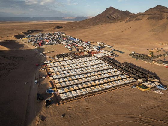 W2RC - RALLYE DU MAROC 2026 Bivouac Zagora, ambiance , during the Stage 4 of the Rallye du Maroc 2026, 4th round of the 2026 WR2C Championship from October 2, 2026 around Zagora, Morocco - AgadirMorocco  Copyright: xFREDERICxLExFLOCxHx
