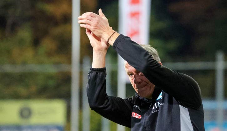 October 2, 2026, Germany, Stuttgart, Soccer, Regionalliga Südwest, SV Stuttgarter Kickers vs. Kickers Offenbach, Sports Director Lutz Siebrecht (Kickers)