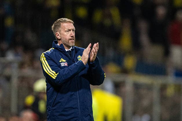261002 Coach Graham Potter of Sweden during the Nations League soccer match between Bosnia and Herzegovina and Sweden on October 2, 2026 in Zenica. Photo by Ludvig Thunman. BILDBYRAN code LT LT0823 soccer football fotball Nations League UEFA Nations League Bosnia and Herzegovina Sweden Sweden A BBENG  Copyright: LUDVIGxTHUNMAN BB261002LT136