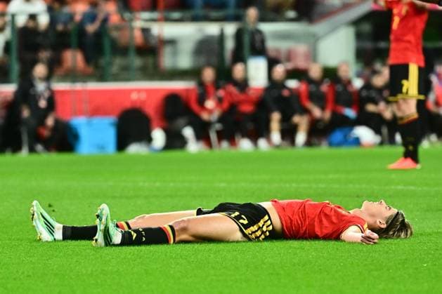 Belgium v Turkey - UEFA Nations League 2026 LIEGE, BELGIUM - OCTOBER 02 : De Ketelaere Charles midfielder of Belgium during the UEFA Nations League tournament league phase matchday 3 group A1 match between Belgium and Turkey on October 2, 2026 in Liege, Belgium, 02 10 2026 Liege Belgium  Copyright: xPeterxDexVoechtx