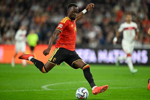 Belgium v Turkey - UEFA Nations League 2026 LIEGE, BELGIUM - OCTOBER 02 : Lukebakio Dodi forward of Belgium during the UEFA Nations League tournament league phase matchday 3 group A1 match between Belgium and Turkey on October 2, 2026 in Liege, Belgium, 02 10 2026 Liege Belgium  Copyright: xNicoxVereeckenx