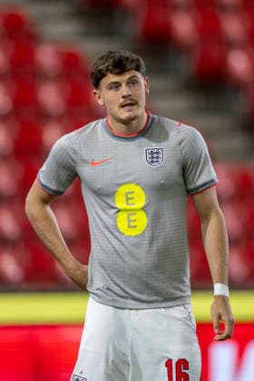 RECORD DATE NOT STATED 2nd October 2026; bet365 Stadium, Stoke-on-Trent, England; UEFA U21, U 21 Championship Qualification Football, England U21 versus Slovakia U21; William Lankshear of England during the warm up TimxWilliams