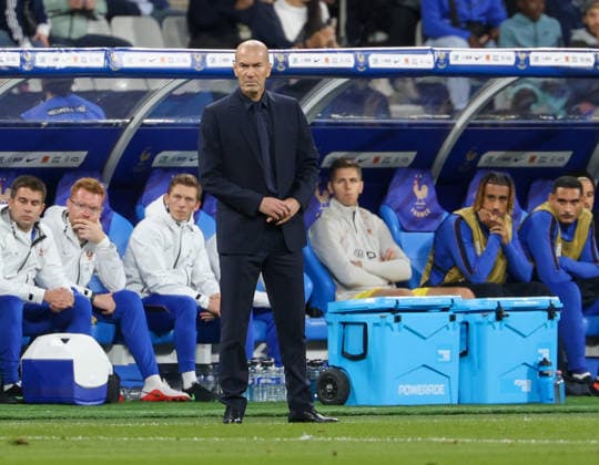 2026 27 UEFA Nations League football match between France and Italy Zinedine Zidane Head Coach of France during the 2026 27 UEFA Nations League football match between France and Italy on October 2, 2026, at the Stade de France in Paris. PARIGI Stadio De France Parigi Francia Copyright: xFABIOxSASSOxFabioxSassox Francia Italia2026_10_02Fabio Sasso5156